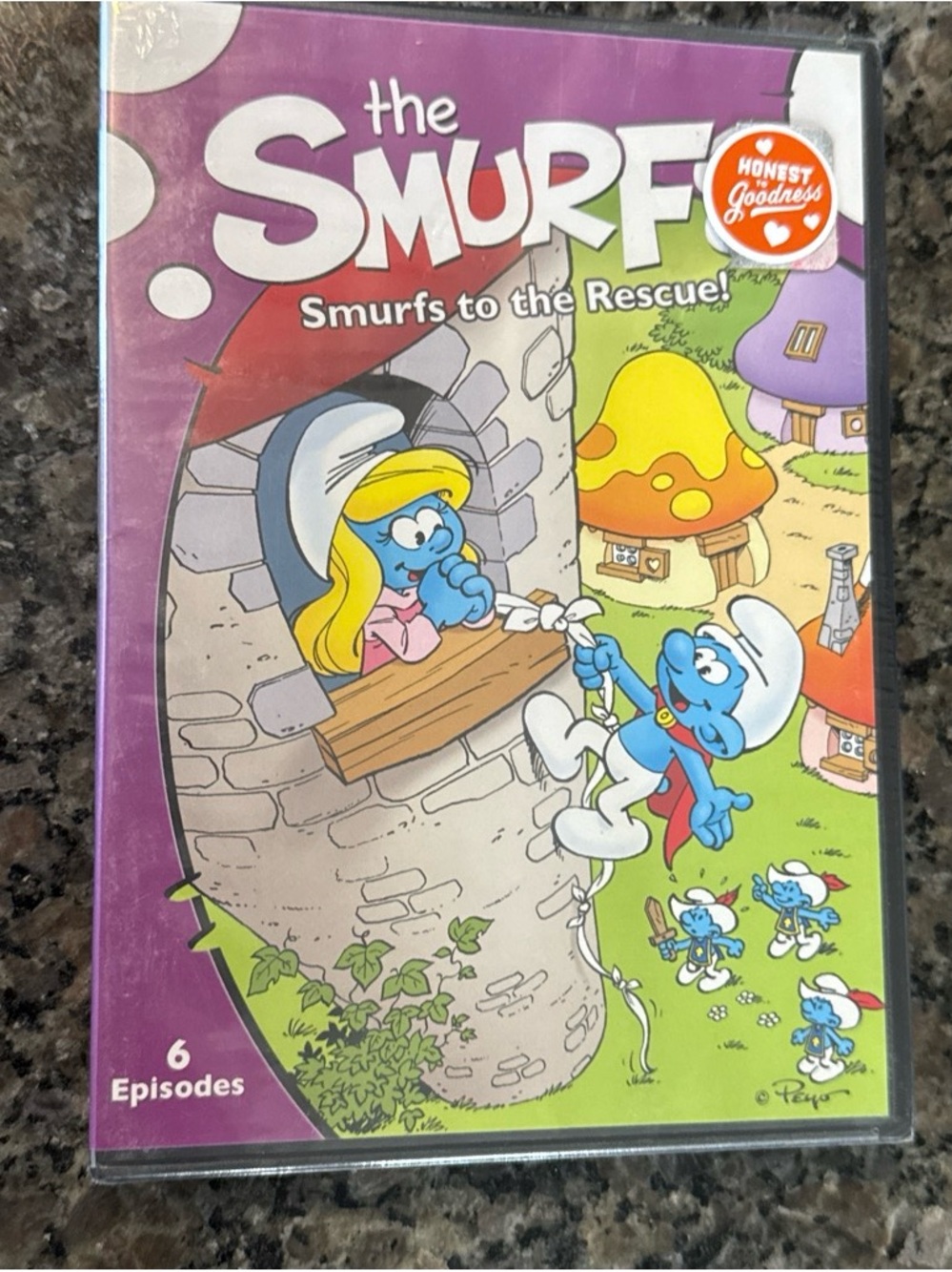 The Smurfs: Smurfs to the Rescue! DVD - Purple Case